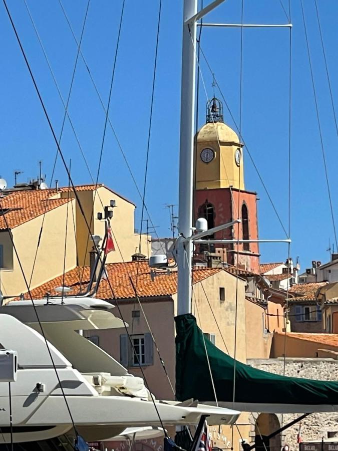 Grand Studio Neuf A 50 M Du Port Saint-Tropez Esterno foto